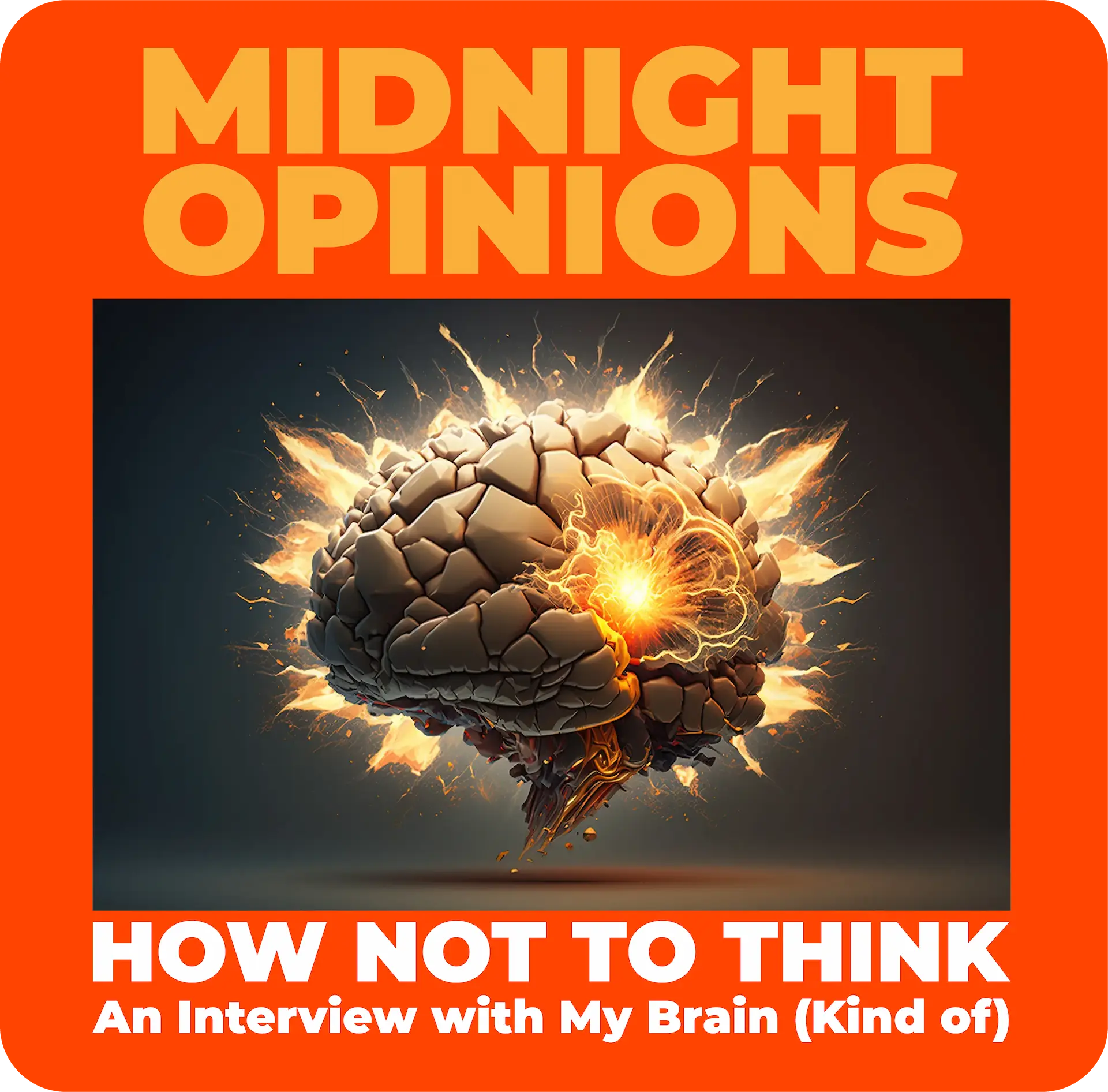 an interview with my brain, how to close the brain before going to sleep